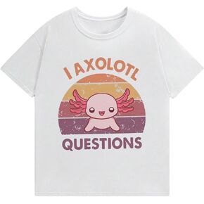 SOLY HUX Girl's Graphic Tees Short Sleeve Cartoon Letter Print T Shirt Cute Tops