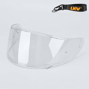 LKV RF-1200 RF 1200 Visor Replacement - CWR-1 Motocycle Helmet Visor UV Protection Face Shield Compatible With RF-1200 CWR-1 X14 Z7 X-Spirit (Chrome Purple)
