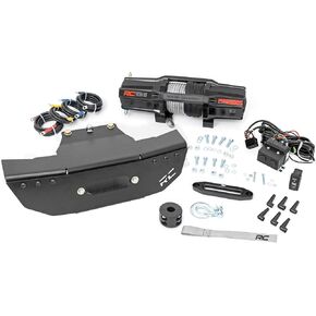 Rough Country Winch Kit w/RS6500S Winch for Polaris RZR Turbo S - 93157