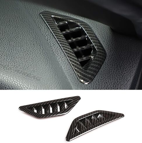 ملحقات السيارات تتناسب مع Subaru Brz Toyota 86 2012-2020 لوحة دائرة لوحة القيادة تقليم غطاء إطار مخرج الهواء (نمط ألياف الكربون) ABS 2 PCS in Saudi Arabia