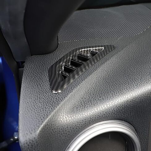 ملحقات السيارات تتناسب مع Subaru Brz Toyota 86 2012-2020 لوحة دائرة لوحة القيادة تقليم غطاء إطار مخرج الهواء (نمط ألياف الكربون) ABS 2 PCS in Saudi Arabia