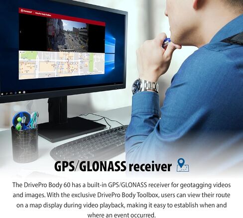 Transcend DrivePro Body 60 Body Camera 64GB 1080p HD TS64GDPB60A in Kuwait