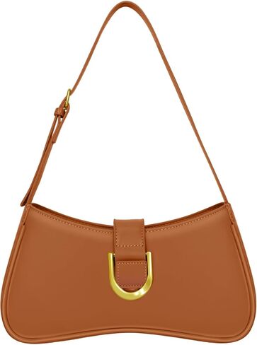 Shoulder Bag for Women Y2K Trendy Underarm Purse， Vegan Leather Clutch Hobo Handbags in Saudi Arabia