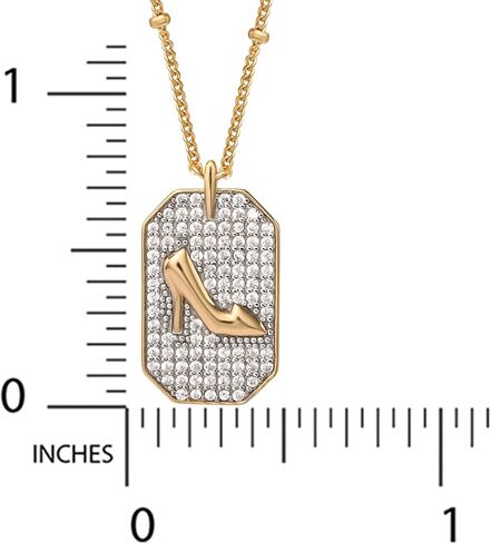 Disney Princess Yellow Flash Plated Sterling Silver Cubic Zirconia Pendant Necklace, Officially Licensed in Saudi Arabia