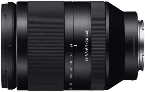 Sony FE 24-240mm f/3.5-6.3 OSS Lens International Model No Warranty in Saudi Arabia