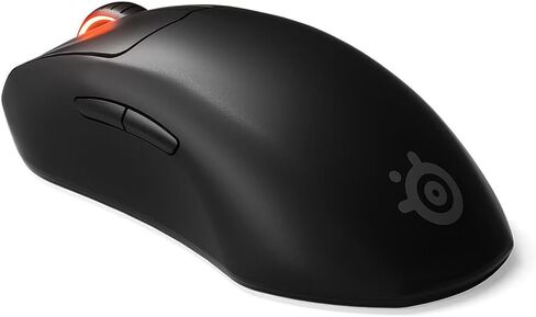 SteelSeries Esports Wireless FPS Gaming Mouse – Ultra Lightweight – Prime Edition – 5 Programmable Buttons – Lag-free 2.4GHz – 100H Battery – 18K CPI Sensor – Magnetic Optical Switches – PC/Mac,Black in Saudi Arabia