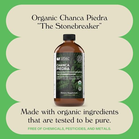 Organic Chanca Piedra Concentrate & Extract 16oz - Phyllanthus Niruri - Natural Liquid Stone Breaker & Crusher Tincture in Saudi Arabia