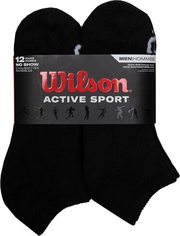 WILSON Men's 12 Pack No Show Socks in Saudi Arabia
