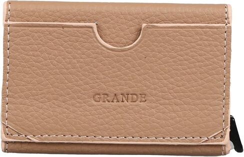 Grande 760 Genuine Leather منبثقة منبثقة RFID حامل بطاقة CARD SLIM CASE MINSITALIST MENTER CAST in Kuwait