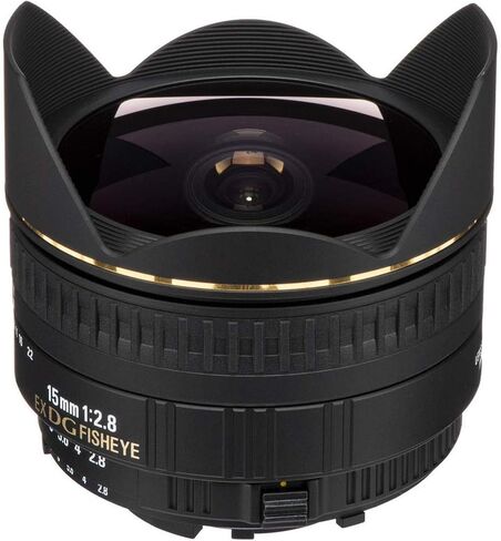 Sigma 15mm f/2.8 EX DG Diagonal Fisheye Lens for Nikon SLR Cameras in Kuwait