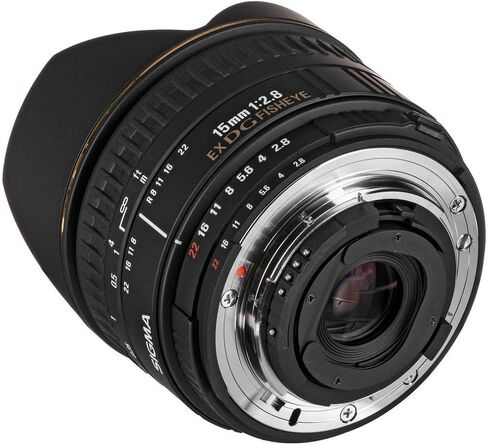 Sigma 15mm f/2.8 EX DG Diagonal Fisheye Lens for Nikon SLR Cameras in Kuwait