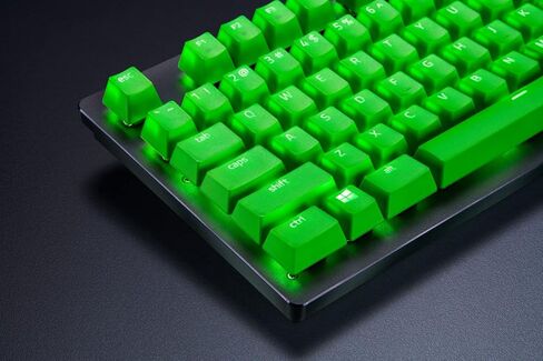 Razer PBT Keycap + مجموعة ترقية الكابل الملفوف: Doubleshot PBT المتين - التوافق العالمي - أداة إزالة غطاء المفاتيح والمثبتات - ملفوف ومصمم بشكل تكتيكي - كابل ألياف مضفر - وردي كوارتز in Saudi Arabia