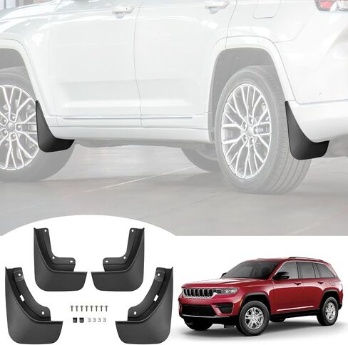 Mud Flaps for 2024-2025 Hyundai Santa Fe No Drill Splash Guards Front & Rear SUV Mud Guards 4PCS Set for 24-25 Santa Fe Accessories in Saudi Arabia