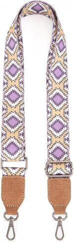 Wrangler Aztec Crossbody Bag for Women Southwestern Print Canvas Shoulder Purse with Distressed Look and Adjustable Strap in Saudi Arabia
