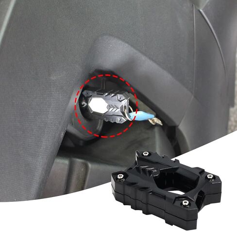 Black Sport Key Shell for Can Am Ryker Outlande, Key Cover Holder Key FoR Case Compatible With All Can Am Ryker/Outlander General Accessories in Kuwait