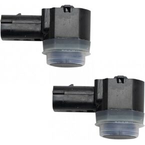 TRQ Bumper Parking Assist Object Sensor Pair Compatible with Ford Lincoln Mercury
