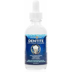 Original Dentite Cavity Healing Tooth Armor Liquid | Clinically Strengthen Enamel with Remineralization Drops | Teeth Whitening | at-Home Tooth Enamel Repair | Stronger Teeth | Hydroxyapatite | 60 ml