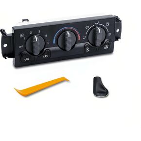 599-218 Front Climate Control Module Compatible with 1999-2002 Chevrolet Silverado 1500 2500 3500 &1999-2002 GMC Sierra 1500 2500 3500