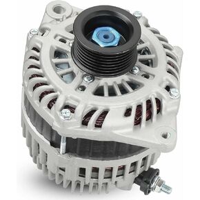New Alternator 40048123 Compatible with 2007-2010 Nissan Altima, 2009 2010 Maxima, 2009-2014 Murano, 2011-2017 Quest, V6 3.5L 12V 130A, 11341N 23100-JA11A 23100-1AA1B 23100-JA11AR AMT0228