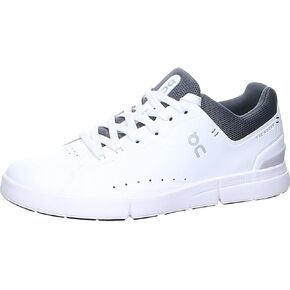 On Mens The Roger Advantage Textile Synthetic White Rock Trainers 9 US