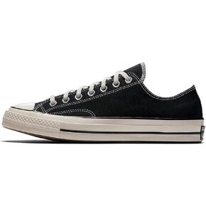Converse Men's Chuck Taylor 70 Ox, Black/Black/Egret, Size 9