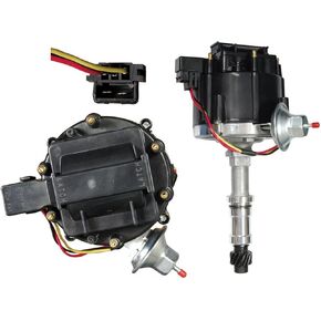 OEG Parts New Distributor Compatible With Chevy, Buick, Olds Cutlass Calais Salon Supreme, Pontiac Grand Leans Grand Prix, Cadillac 3.8 V6 1977-85, Replaces 1110779 1103612