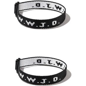 Pingyongchang WWJD Braided Rope Bracelet What Would Jesus Do Letter Hnadmade Bracelets Protection Pray Bracelet Inspirational Religious Christian Jewelry for Women Men