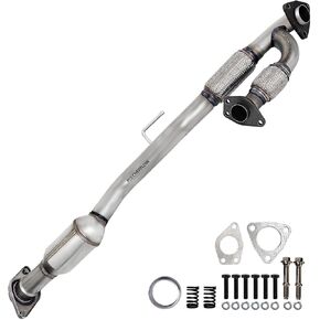 Rear Catalytic Converter Compatible with 2013-2019 Nissan Pathfinder, 2013 Infiniti JX35, 2014-2019 Infiniti QX60 3.5L V6 Catalytic Convertor High Performance (EPA Compliant)