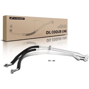 A-Premium Engine Oil Cooler Line Hose Assembly Compatible with Chevrolet Caprice 1994 1995 1996 V8 5.7L
