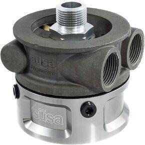 19-SPT76-F86-180-22 محول تصفية زيت شطيرة Susa Hyperflow مع ترموستات لـ BRZ/FR-S/86 ، M20x1.5 خيط Nipple ، Proline M22x1.5 Port Thread