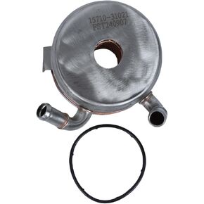 15710-31020,15710-31021 Engine Oil Cooler Compatible with 2008-2016 Toyota Highlander,2007-2016 Toyota Sienna,2007-2015 Lexus RX350 1571031020,1571031021