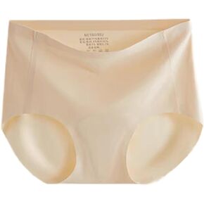 Women’s Camel Toe Proof Underwear, Seamless Thong with Built-In Latex Pad Leggings, Yoga, Swimsuits, Breathable Nylon