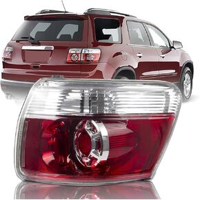تجميع ضوء الذيل لعام 2007-2012 GMC Acadia Passenger & Leighous Side - OEM 20912756 / GM2801216 استبدال ، قابس ومشغل مع لمبات ومقاومة للأشعة فوق البنفسجية ، مقاومة للأشعة فوق البنفسجية