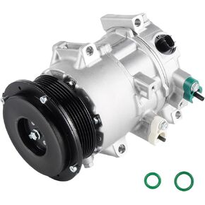 NEW Air Conditioner AC Compressor with A/C Clutch Compatible with Toyota Camry 2.4L 2007 2008 2009 (Japan Built 2009), RAV4 2.4L 2006-2008, Hiace 2.7L 2006-2018, Replaces CO-11178JC