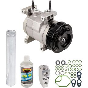 AC Compressor & A/C Kit For Jeep Wrangler JK 3.6L Pentastar V6 2012 2013 2014 2015 2016 2017 - BuyAutoParts 60-82854RK New
