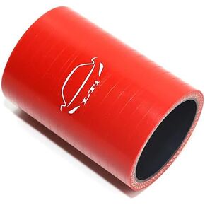 LTI Universal (44mm) 1.75" ID Straight Silicone Hose Coupler 4-Ply Reinforced High Performance (1.75" RED)