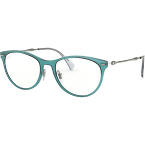 Ray-Ban RX7160-5866 Eyeglasses Blue; Gunmetal w/DEMO LENS 52mm