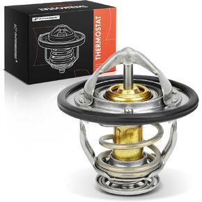 A-Premium Engine Soolant Thermostat مع ختم متوافق مع Kia Sorento 2014-2018 ، Sedona 2015-2019 ، Cadenza 2014-2016 ، K900 2015-2017 & Hyundai Santa Fe 2013-2018 ، Genesis 2010-2016 ، Azera ، Equus