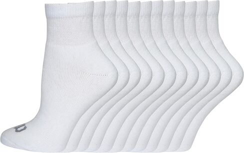 WILSON Women 12-Pack Basic Quarter Socks in Saudi Arabia