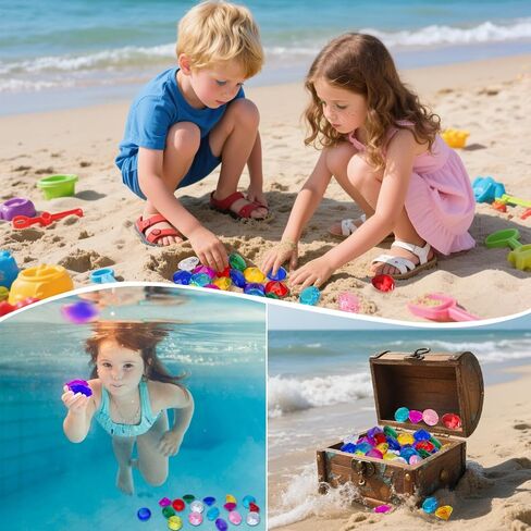 QEQEKAKA 20PCS Acrylic Fake Plastic Gems Diamond 4CM/1.57in Gemstones for Kids, Diving Gems Toys, Pirate Treasure, Vase Filler, Sensory Bowl Filler in Saudi Arabia