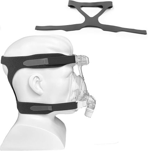 CPAP Headgear Strap - Elastic and Comfortable Replacement Headgear Strap for Universal Version - Extra Soft with Adjustable Plush Straps (Standard) in Saudi Arabia