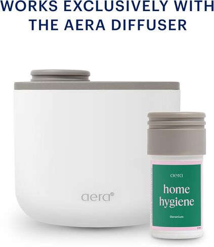 Aera Mini Home Hygiene Linen and Lemon Home Fragrance Scent Refill - Notes of Lemon Peel, Copaiba and Pine - Works with Aera Mini Diffuser, Mini Scent Capsule Size in Kuwait