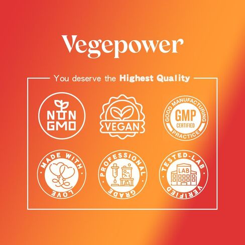 VEGEPOWER Vegan Vitamin D3 Gummies 5000 IU (125mcg) - 90 Count | for Immune Support, Bone Health, Energy Levels Boost, Non-GMO, Gluten Free, Vitamin D Supplement for Adults & Kids (Strawberry) in Saudi Arabia