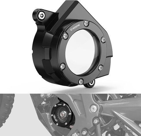غلاف سفن البكرة واقي واقي شفاف متوافق مع Surron Light Bee X/ S/ L1E CNC الأسود CNC متوافق مع Segway x160 x260 انظر التناسب in Kuwait