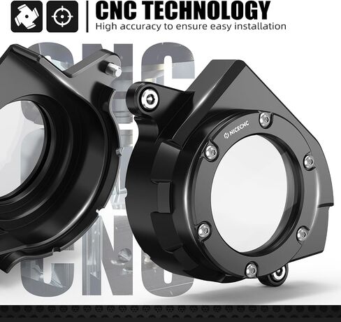 غلاف سفن البكرة واقي واقي شفاف متوافق مع Surron Light Bee X/ S/ L1E CNC الأسود CNC متوافق مع Segway x160 x260 انظر التناسب in Kuwait