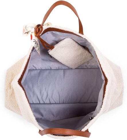 Childhome Family Bag, Baby Diaper Bag, Hospital Bag, Large Diaper Bag Tote for Baby Essential, Magnetic Closure Tote Bag Grey in Kuwait