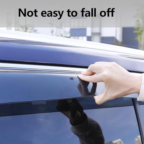 Rain Deflectors Window Visors Compatible with 2018-2024 BMW X3 IX3 G01 Window Rain Guards Accessories, 4 PCS in Saudi Arabia