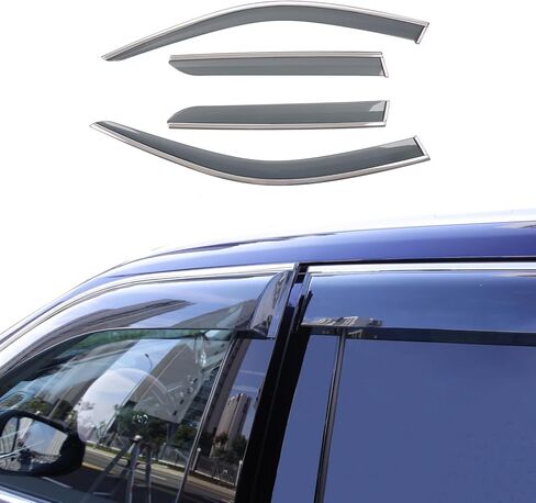 Rain Deflectors Window Visors Compatible with 2018-2024 BMW X3 IX3 G01 Window Rain Guards Accessories, 4 PCS in Saudi Arabia