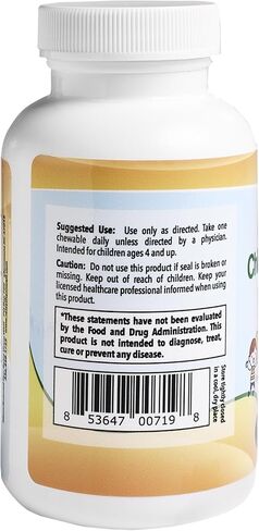 Raise Them Well Great Tasting Chewable Kids Vitamins - Multivitamin for Kids with All-Natural Colors, Flavors, and Sweeteners Includes Free Kids Vitamin PDF in Saudi Arabia
