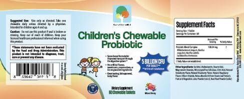 Raise Them Well Great Tasting Chewable Kids Vitamins - Multivitamin for Kids with All-Natural Colors, Flavors, and Sweeteners Includes Free Kids Vitamin PDF in Saudi Arabia